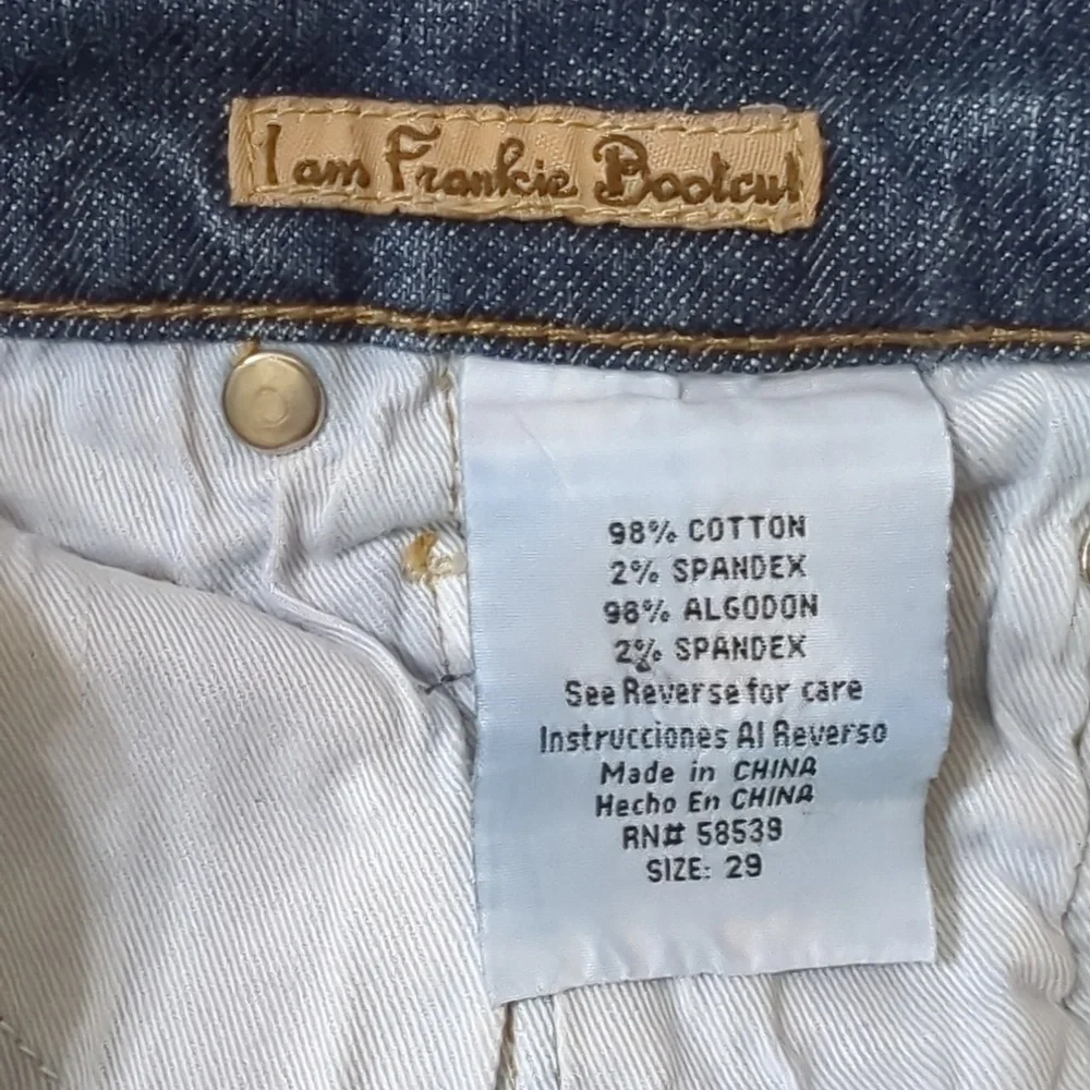 See Thru Soul Y2K Low Rise Jeans - Picture 6 of 7